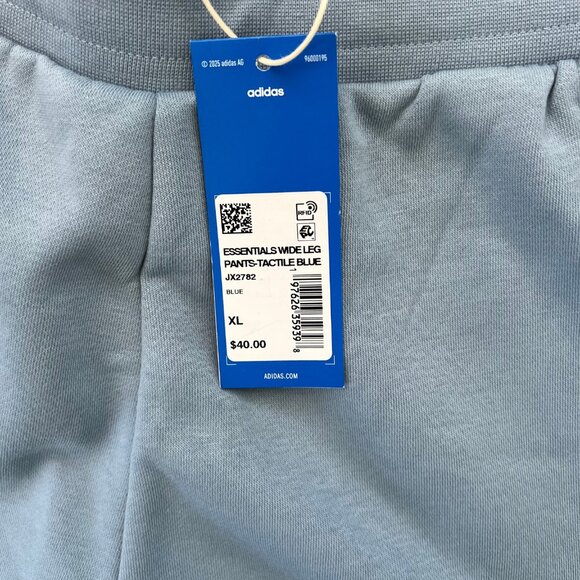 Adidas Originals Girls Soft Fleece Loose Wide-Leg Pants Size XL - Picture 5 of 9